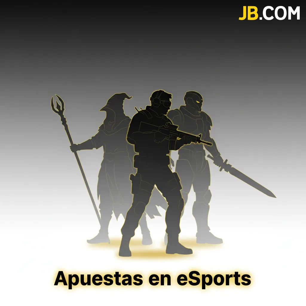 Banner de apuestas en eSports con Dota 2, CS 2, StarCraft y LoL; mercados en vivo, mapas, hándicaps y estadísticas.