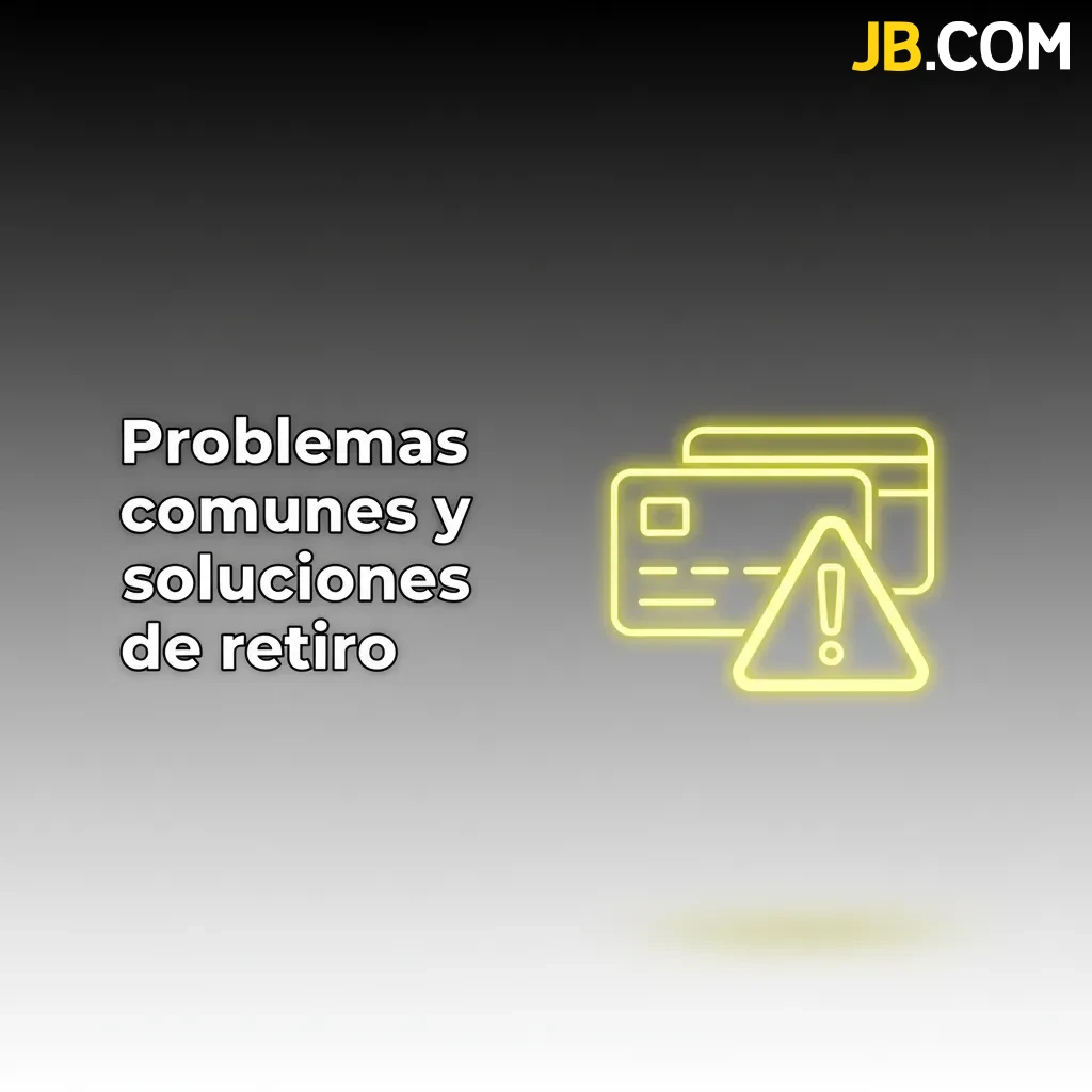 Infografía: problemas de retiro en JB y soluciones (KYC, datos bancarios, límites, bono, red cripto, nombre, banco)