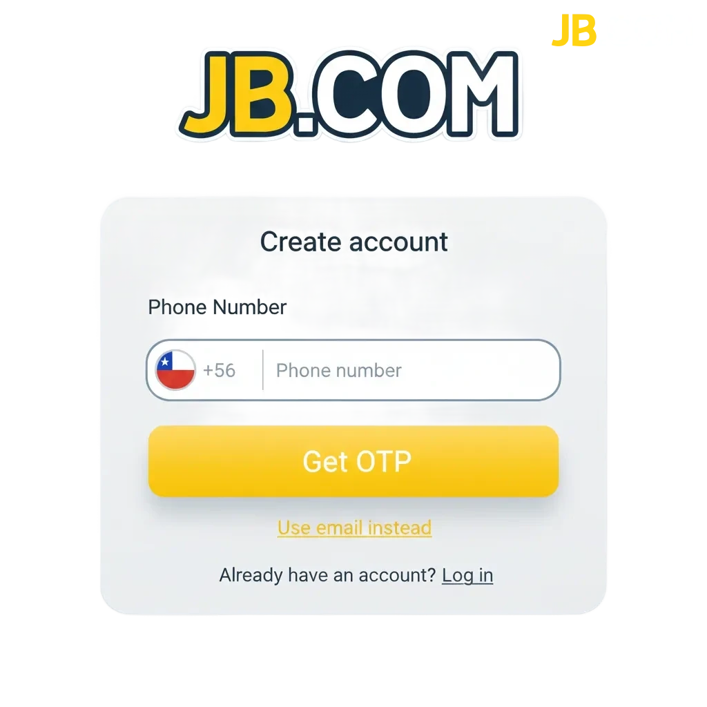 Registro seguro en JB: acceso a casino y apuestas deportivas, verificación de cuenta, soporte, web y app para Chile.