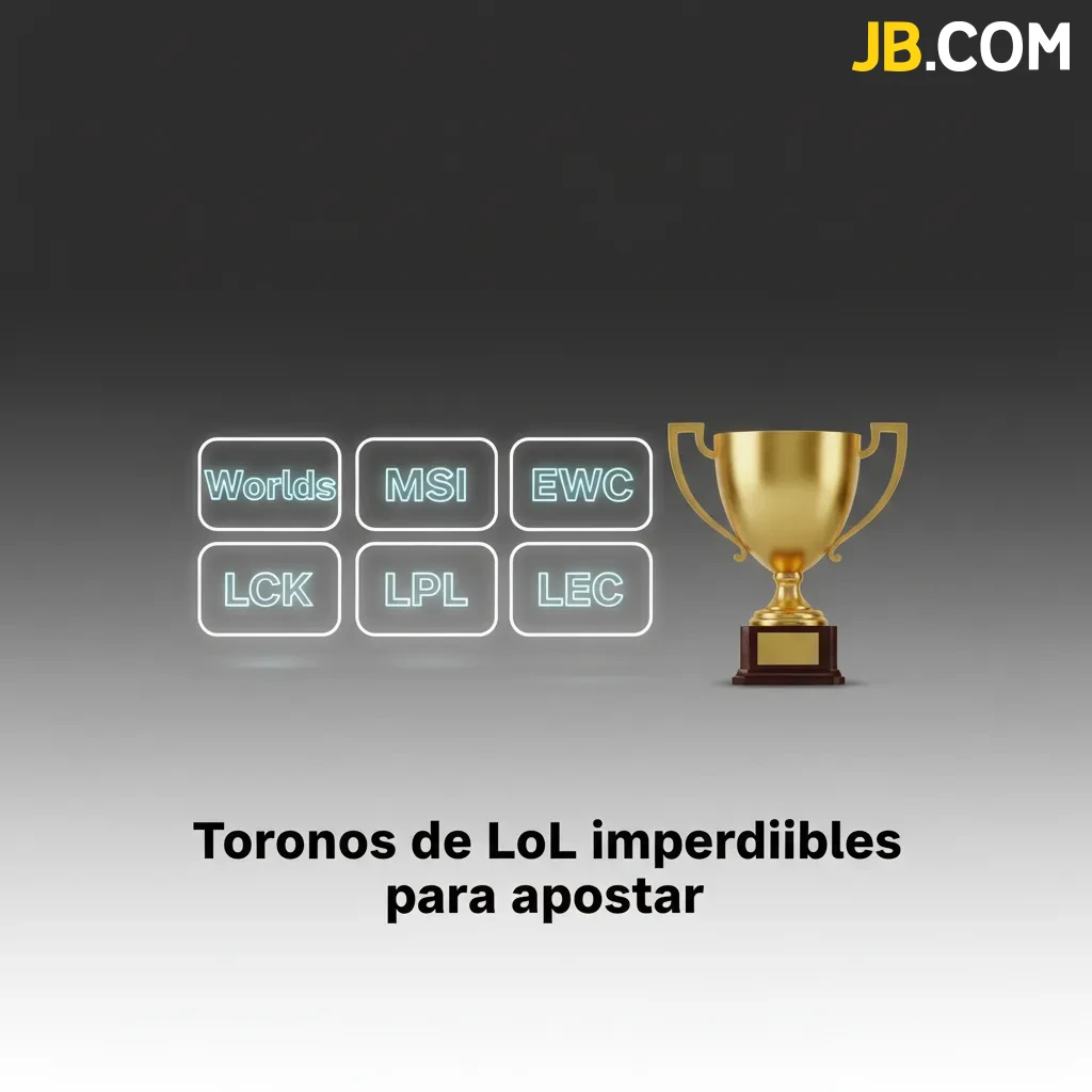 Calendario de torneos de League of Legends para apostar: Worlds, MSI, EWC, LCK, LPL, LEC y LLA.