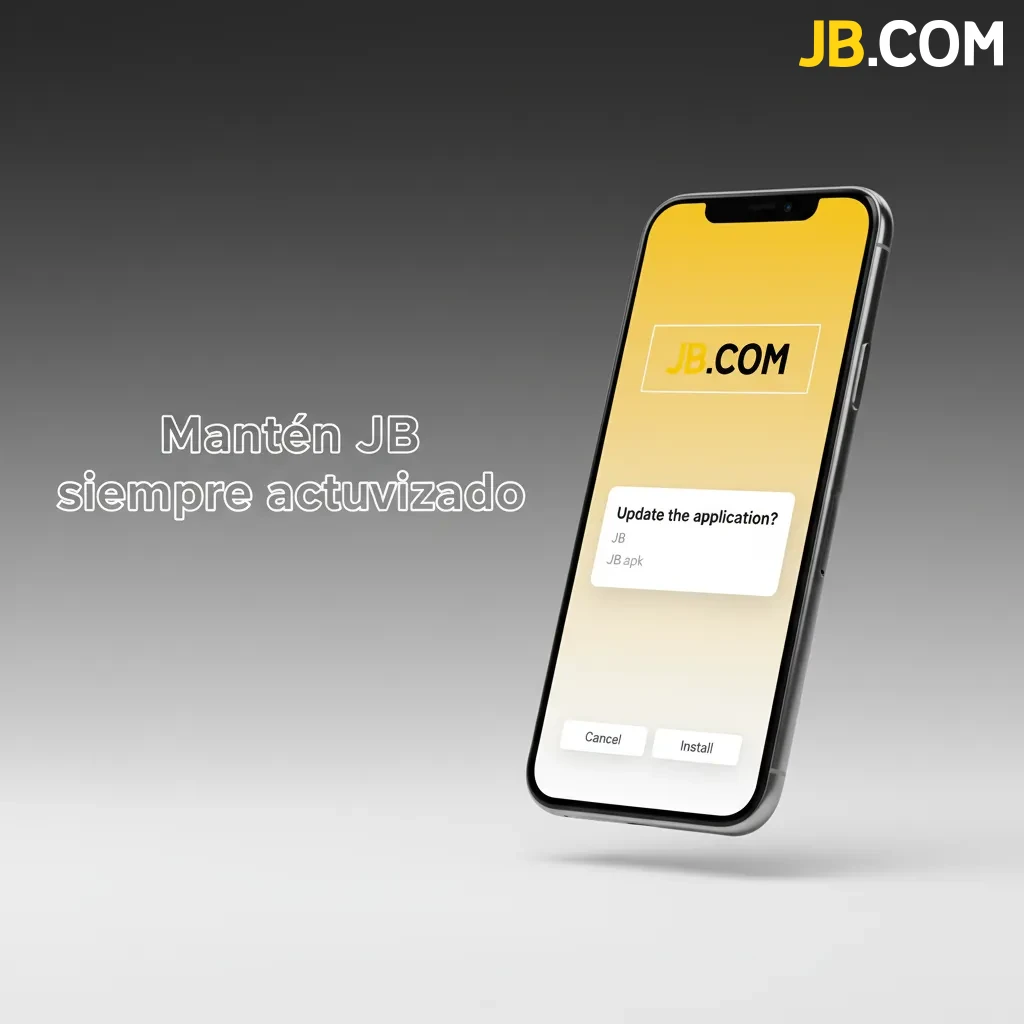 JB PWA con actualizaciones automáticas; recarga y borra caché para ver nuevas funciones, cuotas y juegos sin descargas.