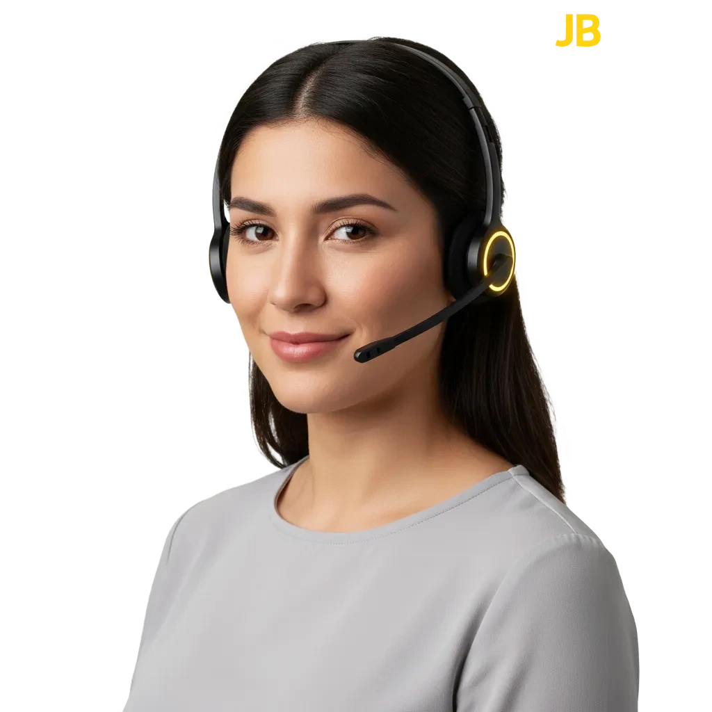 Soporte y contactos de JB en Chile: correo, chat, teléfono, mensajería y redes. Español/inglés, respuesta 1 h.