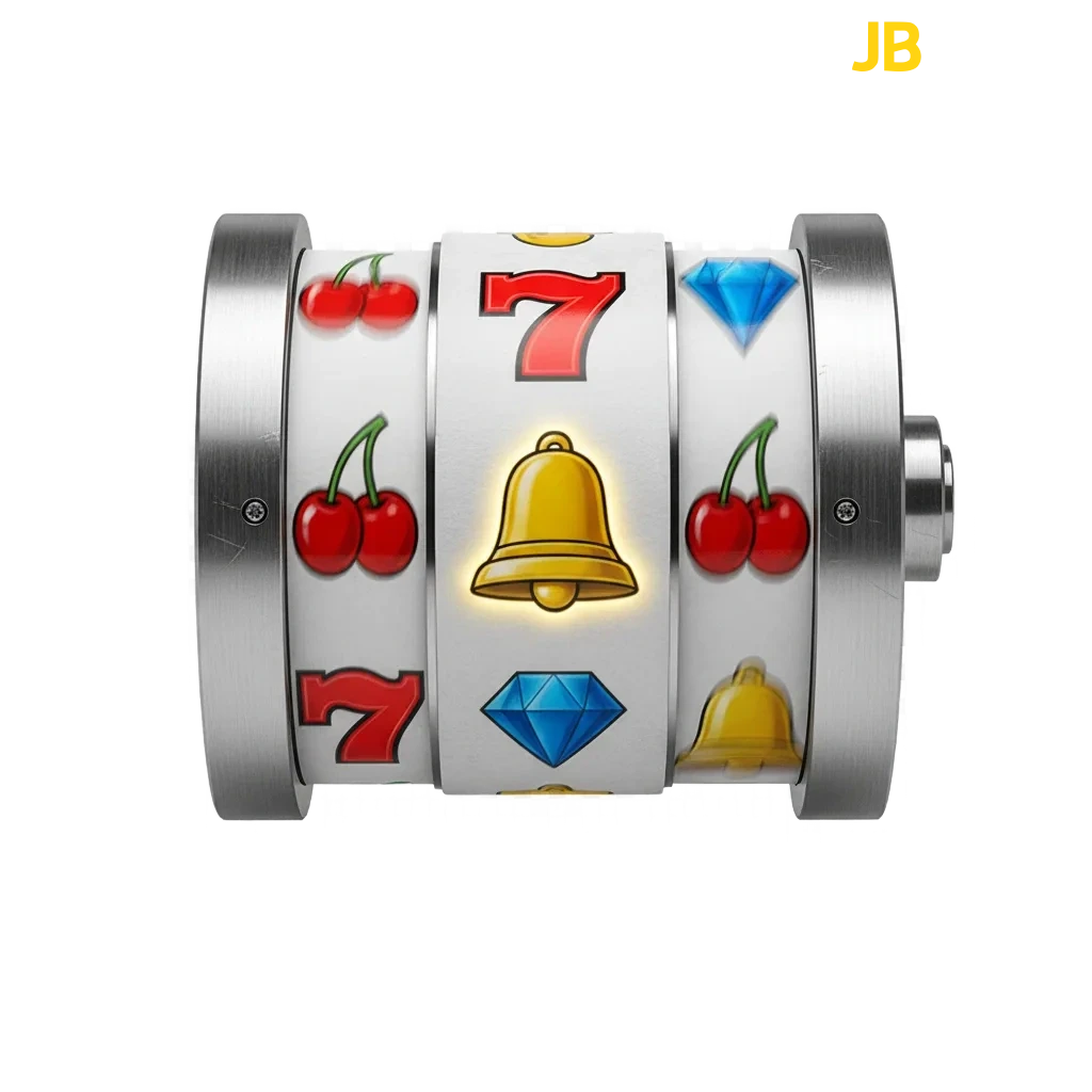 Banner de JB Slots en Chile: 3.500 juegos de aventura, frutas y Egipto; jackpots y proveedores como Pragmatic, Play'n GO.