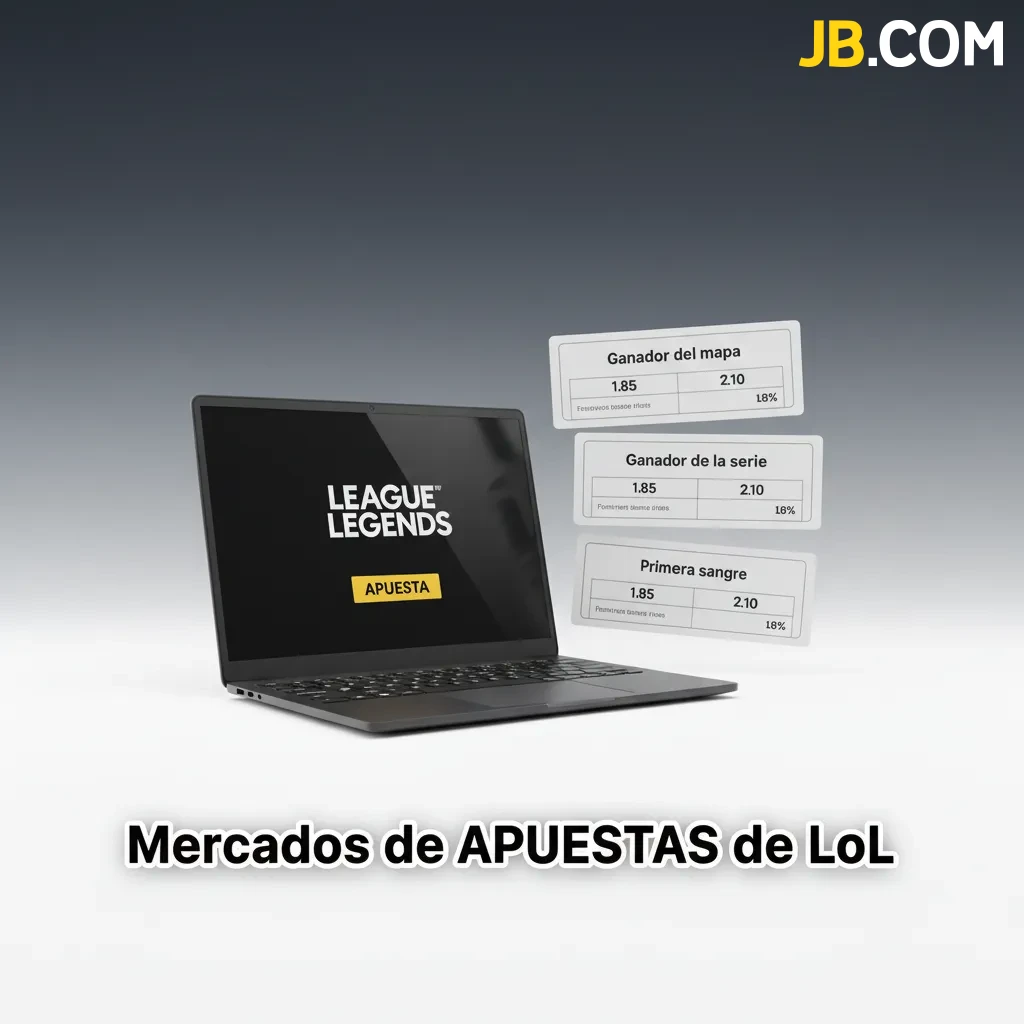 Apuesta a ganador y torres de LoL en JB Casino Chile.