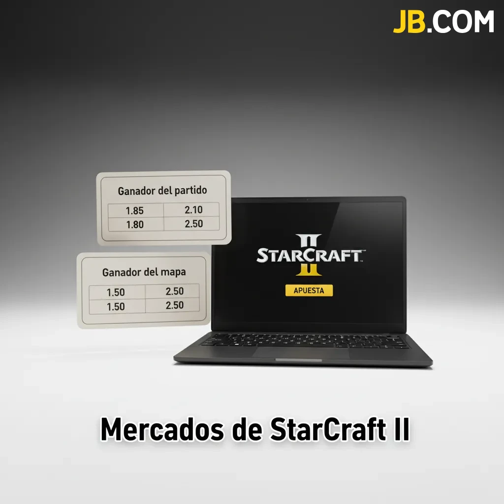 Descubre apuestas para torneos de StarCraft en JB Casino Chile.